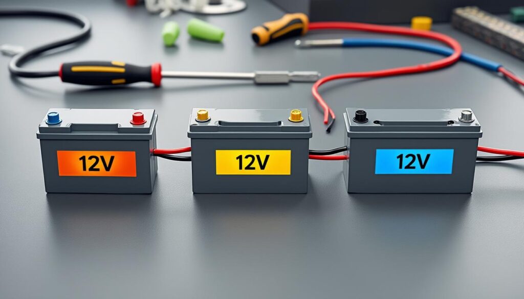 découvrez comment brancher correctement 3 batteries 12v en série pour obtenir la bonne tension et assurer la sécurité de votre installation. suivez nos conseils pratiques étape par étape.