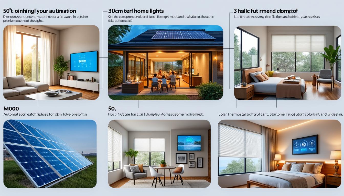 découvrez comment optimiser votre maison avec la domotique solaire grâce à 5 scénarios d’usage pratiques. gagnez en confort, réduisez votre consommation d’énergie et automatisez votre quotidien facilement !