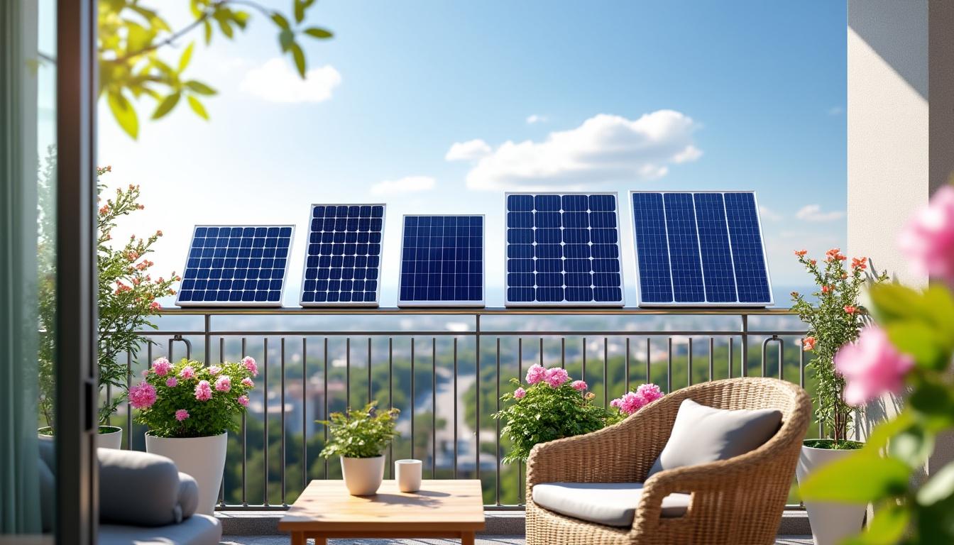 découvrez 5 modèles de panneaux solaires pour balcon faciles à installer. améliorez votre autoconsommation d’énergie et faites des économies grâce à ces solutions pratiques et adaptées aux petits espaces.
