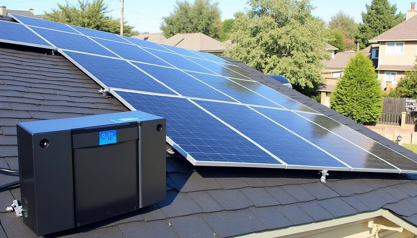 découvrez 5 configurations possibles de panneaux solaires et batteries pour optimiser votre production et stockage d'énergie solaire à domicile.