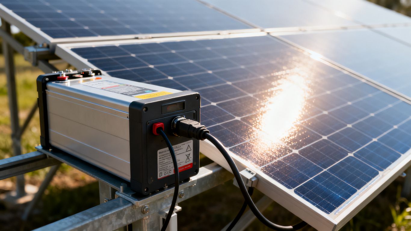 Batterie pour panneau solaire 6000w